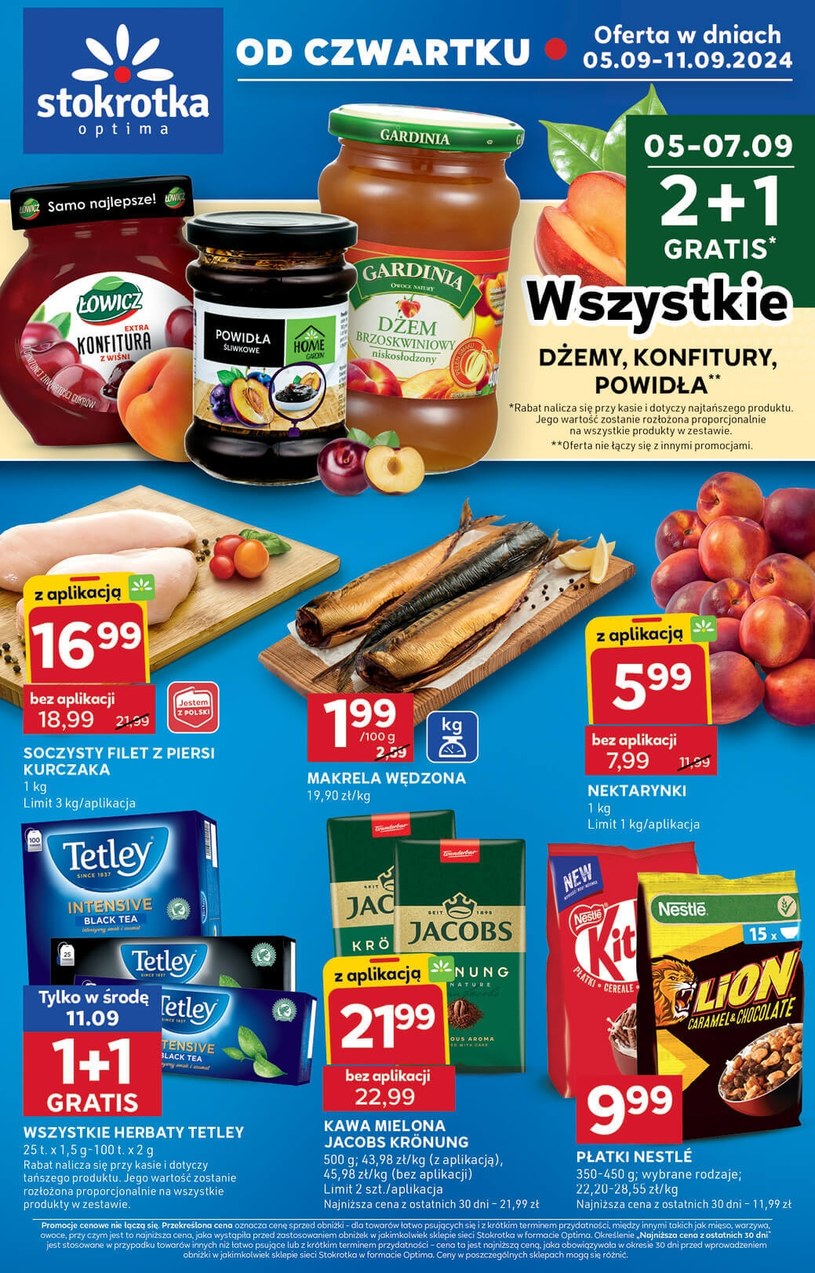 Gazetka promocyjna Stokrotka Optima - wygasła 9 dni temu