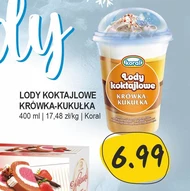 Koral Lody koktajlowe krówka-kukułka 400 ml