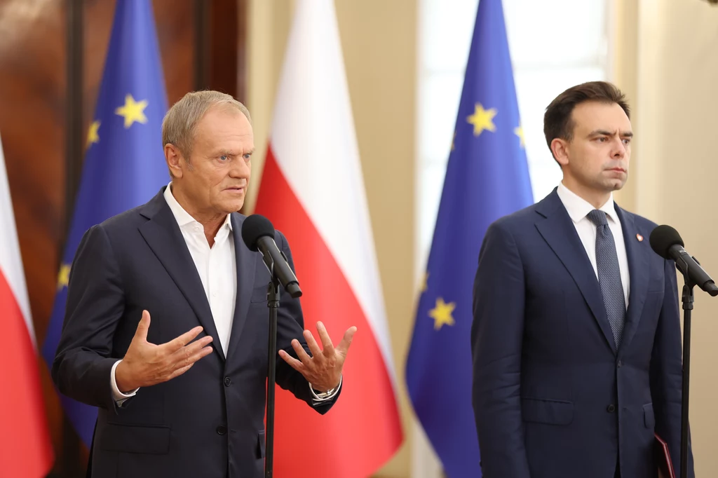 Premier Donald Tusk i minister finansów Andrzej Domański przedstawili założenia reformy finansów samorządów