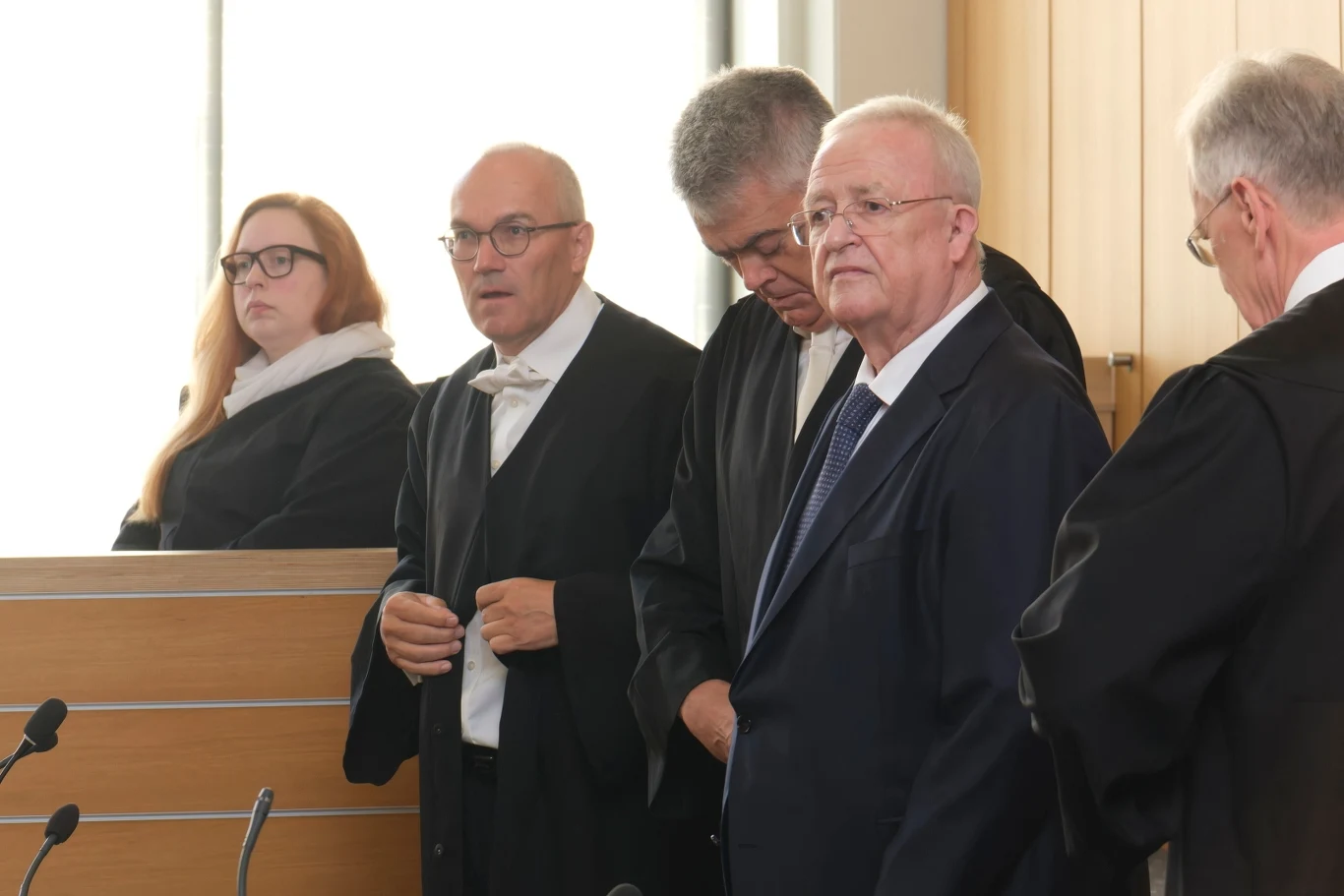 Martin Winterkorn na procesie 3 września 2024 roku
