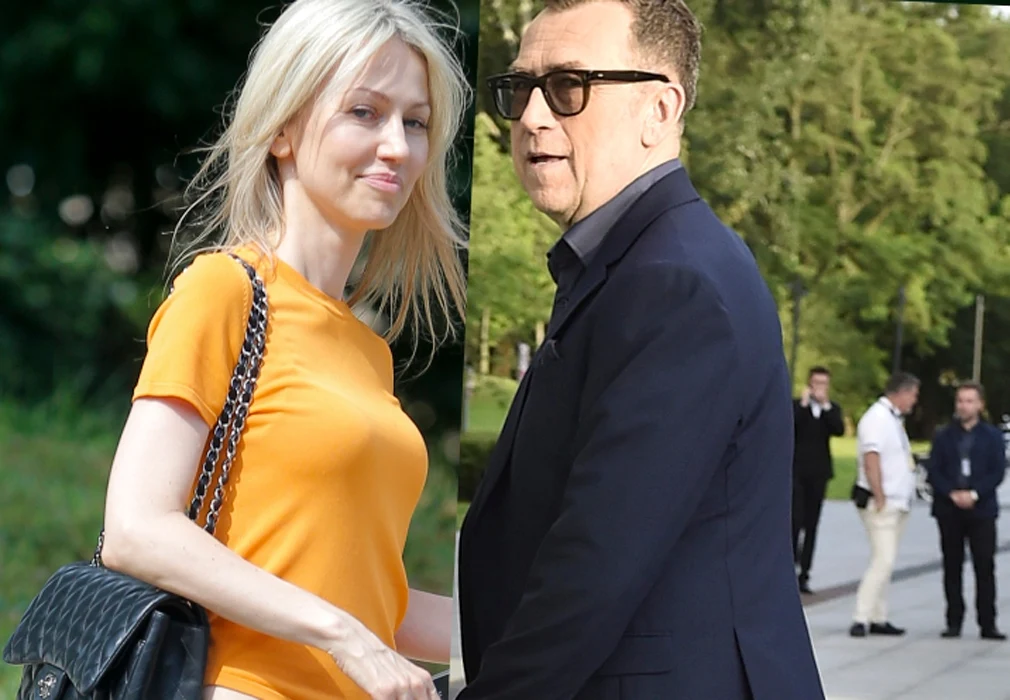 Magdalena Ogórek i Maciej Orłoś