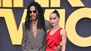 Lenny Kravitz ze swoją córką Zoe Kravitz