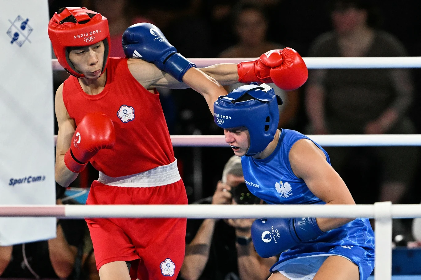 Lin Yuting (przodem) i Julia Szeremeta Lin Yuting (przodem) i Julia Szeremeta