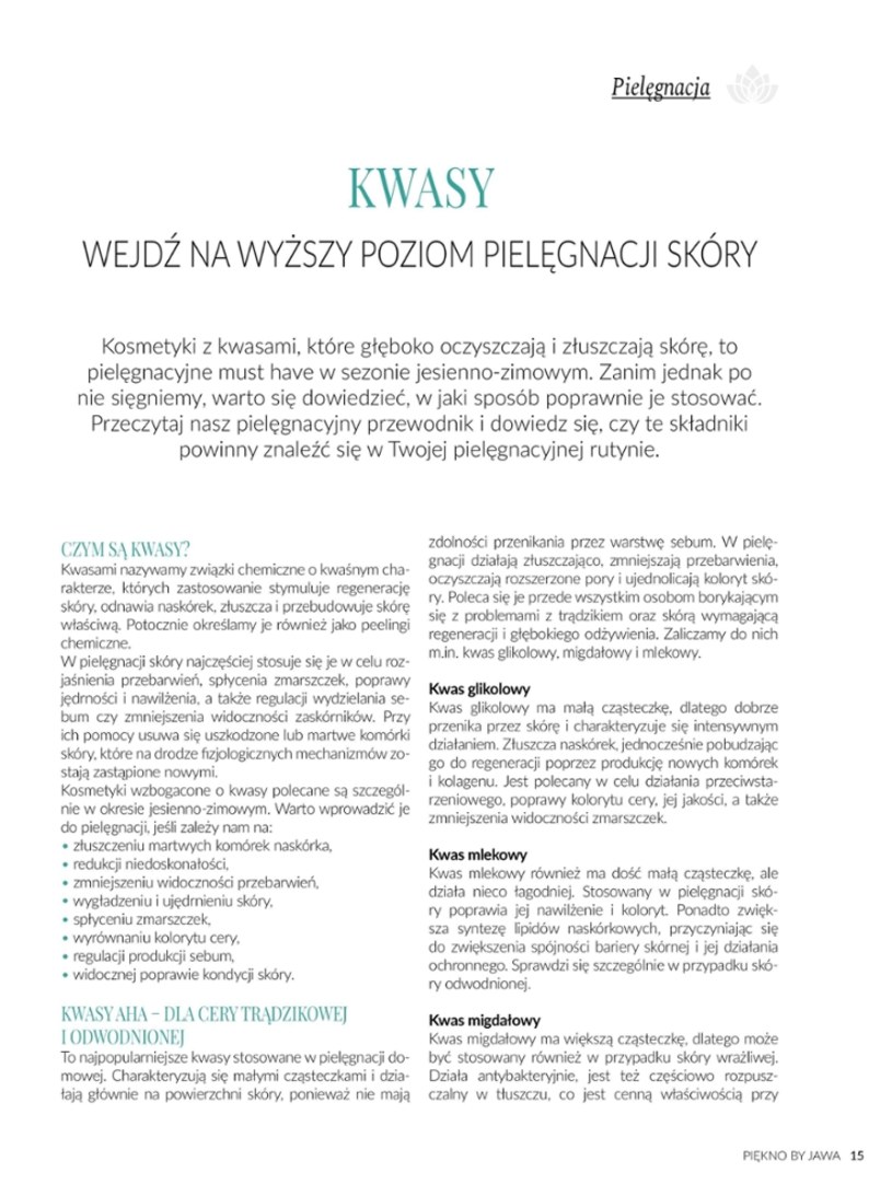 Gazetka: Odkryj sekret jesiennej pielęgnacji – Jawa Drogerie - strona 15