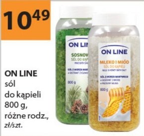 Sól do kąpieli On Line niska cena