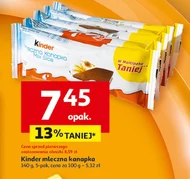 Kanapka mleczna Kinder