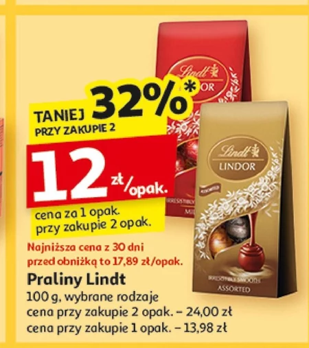 Praliny Lindt