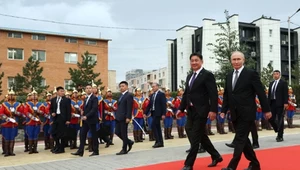 Władimir Putin w Mongolii