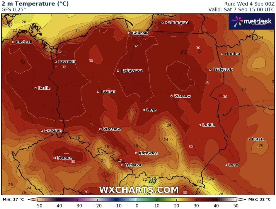 Upały utrzymają się w weekend. W dużej części kraju może być 30-31 stopni Celsjusza, a miejscami nawet jeszcze goręcej