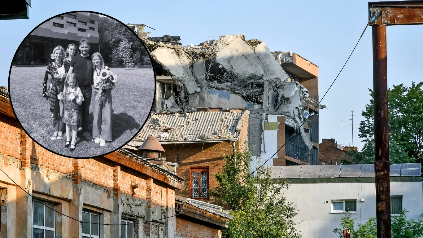 Atak Rosji na Lwów. Mężczyzna stracił żonę i córki Atak Rosji na Lwów. Mężczyzna stracił żonę i córki