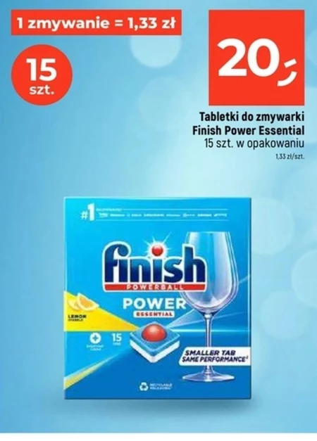 Tabletki do zmywarki Finish