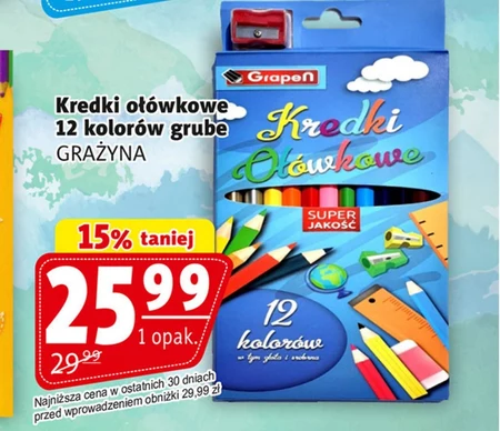 Kredki ołówkowe Grażyna