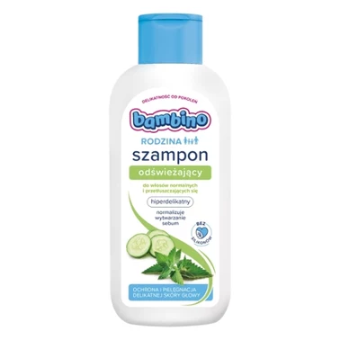 Bambino Rodzina Szampon odświeżający 400 ml - 0