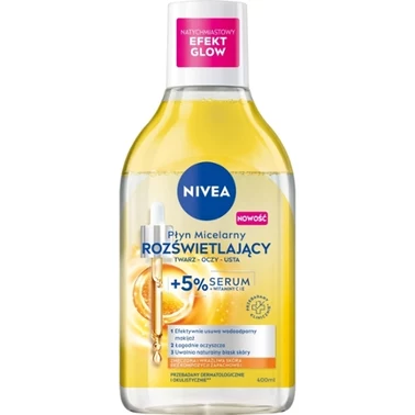 Nivea Rozświetlający Płyn Micelarny z 5% Serum 400ml - 1