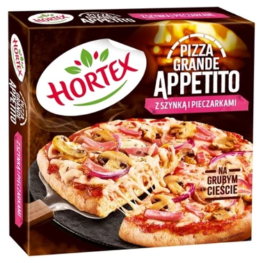 Hortex Grande Appetito Pizza z szynką i pieczarkami 425 g - 0