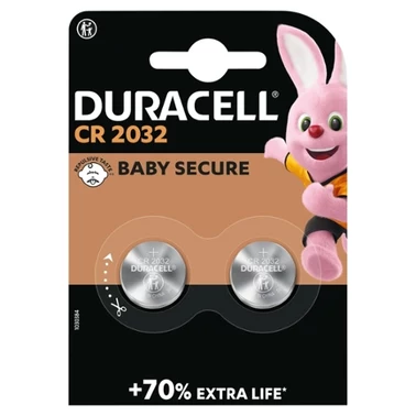 Duracell CR 2032 3 V Baterie litowe 2 sztuki - 0