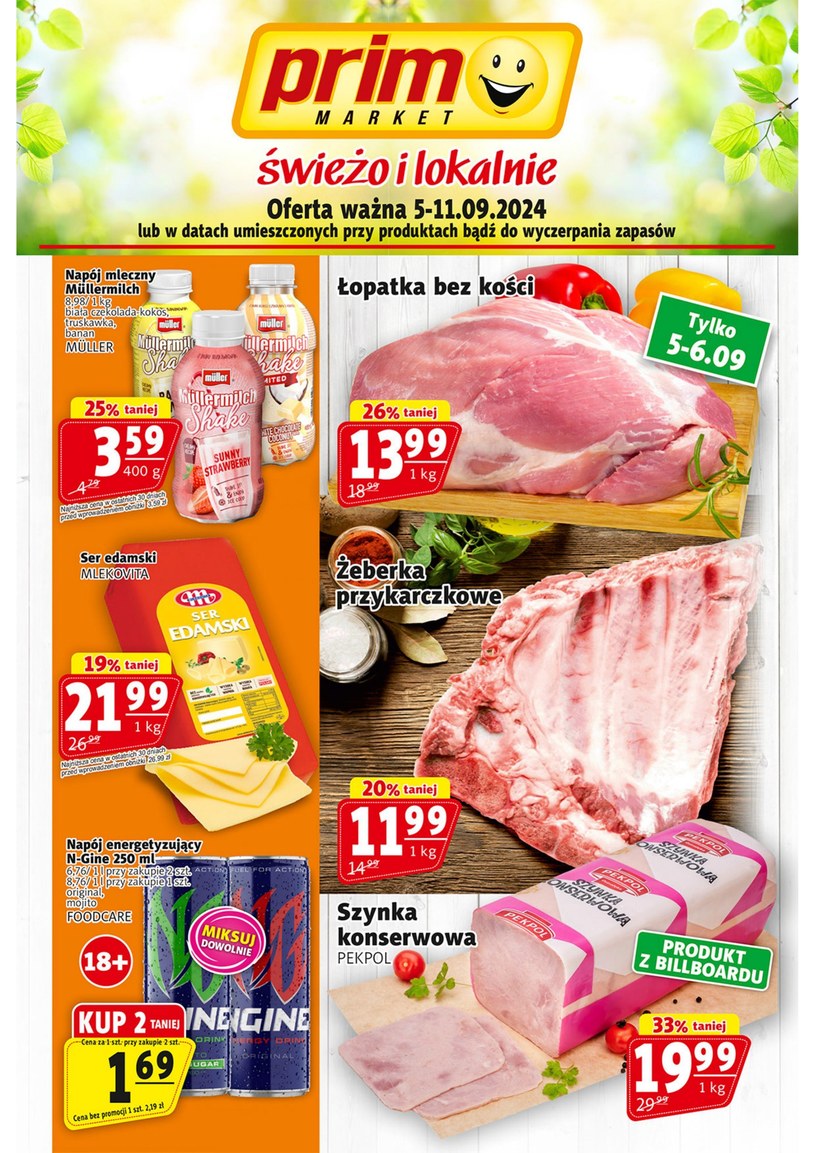 Gazetka promocyjna Prim Market - wygasła 7 dni temu