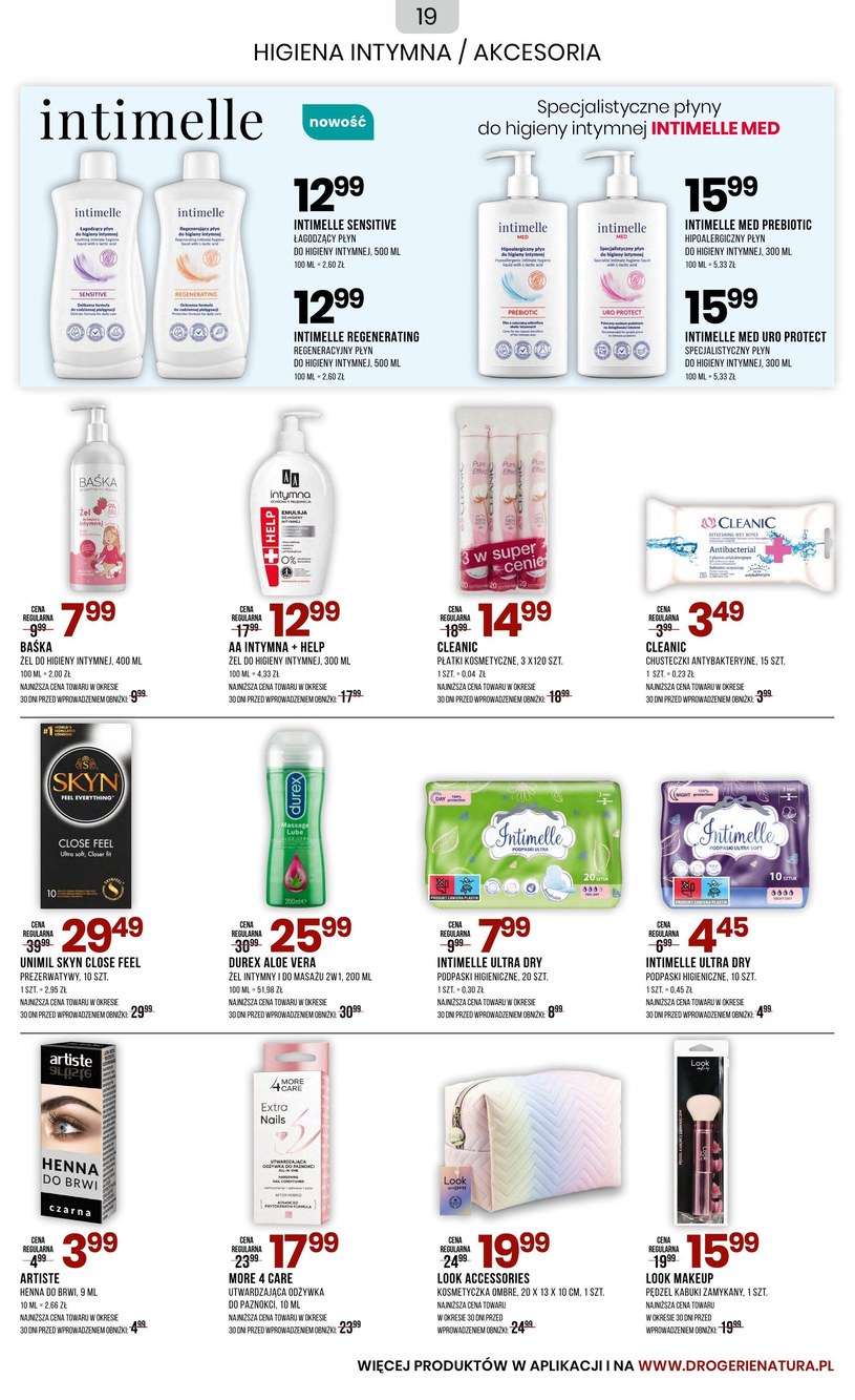 Gazetka: Drogerie Natura - super oferta - strona 19