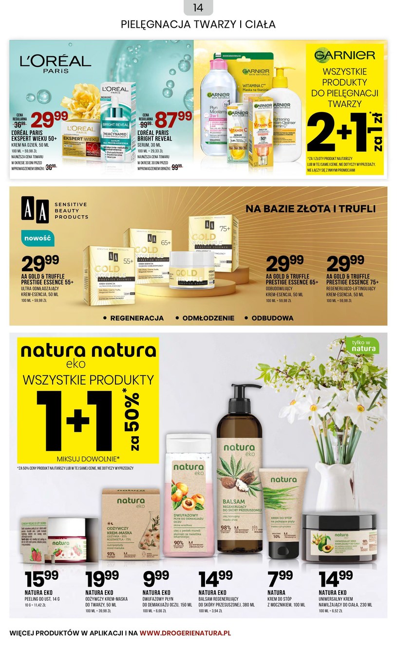 Gazetka: Drogerie Natura - super oferta - strona 14