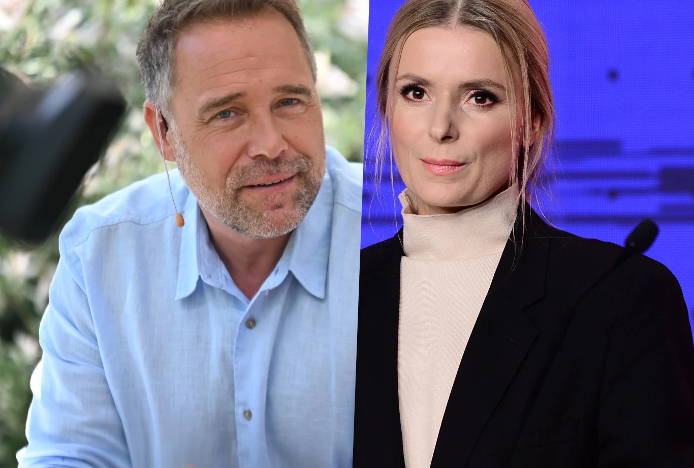 Łukasz Nowicki i Halina Mlynkova Łukasz Nowicki i Halina Mlynkova