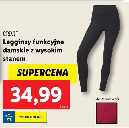 Legginsy damskie Crivit