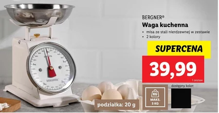 Waga kuchenna Bergner