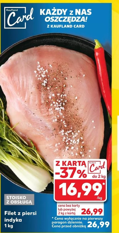 Filet z piersi indyka Kaufland