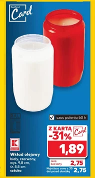 Wkład olejowy Kaufland