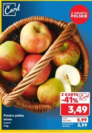 Jabłka Kaufland