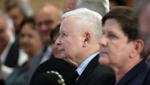 Jarosław Kaczyński i Beata Szydło