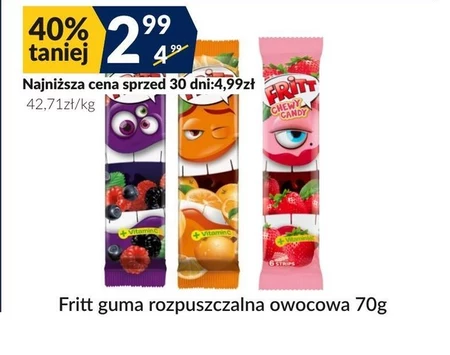 Розчинна жуйка Fritt