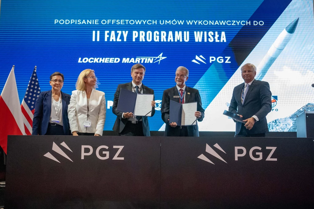 Na MSPO 2024 Lockheed Martin podpisał umowę wykonawczą z Polską Grupą Zbrojeniową na realizację offsetu II fazy programu Wisła