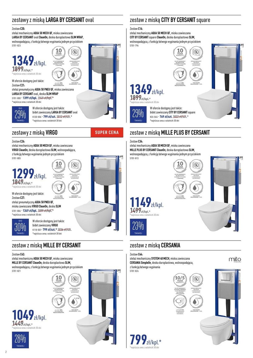 Gazetka: Moc promocji! - Cersanit - strona 2