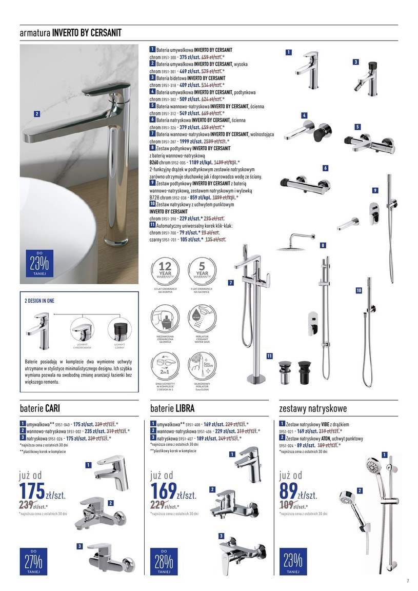 Gazetka: Moc promocji! - Cersanit - strona 7