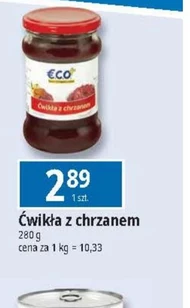 Ćwikła z chrzanem ECO