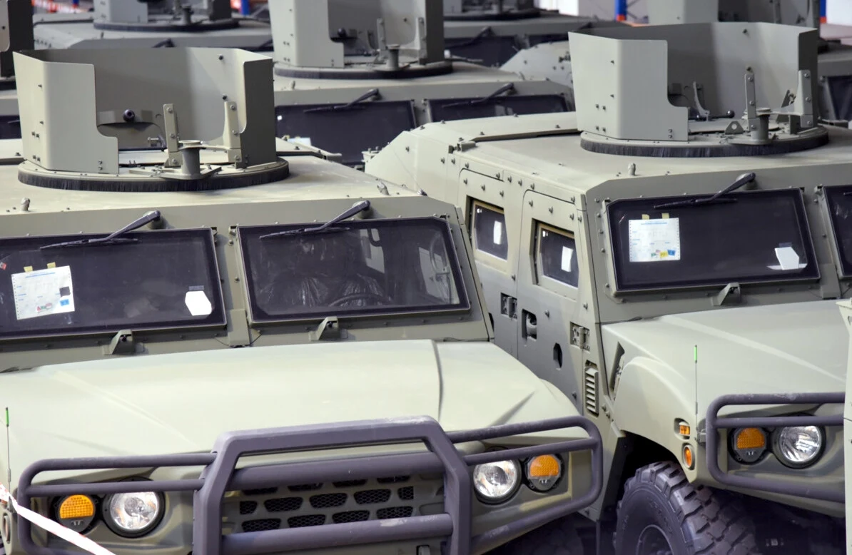 Polskie Kie K-LTV wyposażone są w obrotnicę dla karabinu maszynowego kal. 7,62 lub 12,7 mm / fot. PGZ/Rosomak S.A.