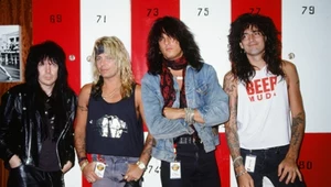 Mötley Crüe w Moskwie w 1989 r. - od lewej: Mick Mars, Vince Neil, Nikki Sixx i Tommy Lee