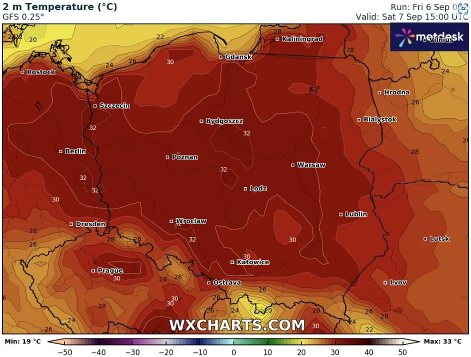 Weekend będzie upalny w większości Polski. W niektórych miejscach termometry pokażą do 31-32 stopni Celsjusza Weekend będzie upalny w większości Polski. W niektórych miejscach termometry pokażą do 31-32 stopni Celsjusza