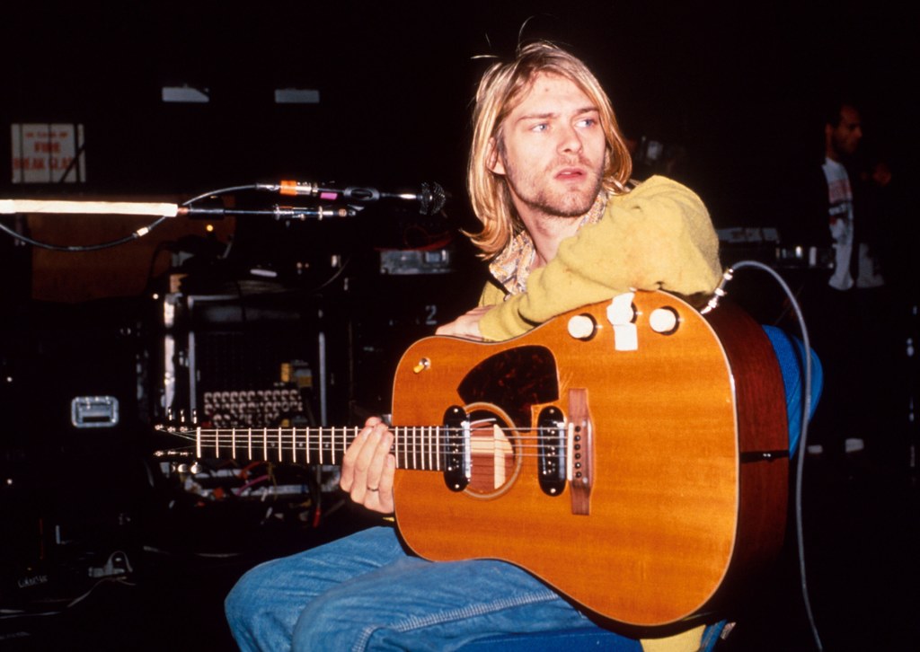 Kurt Cobain, wokalista zespołu Nirvana