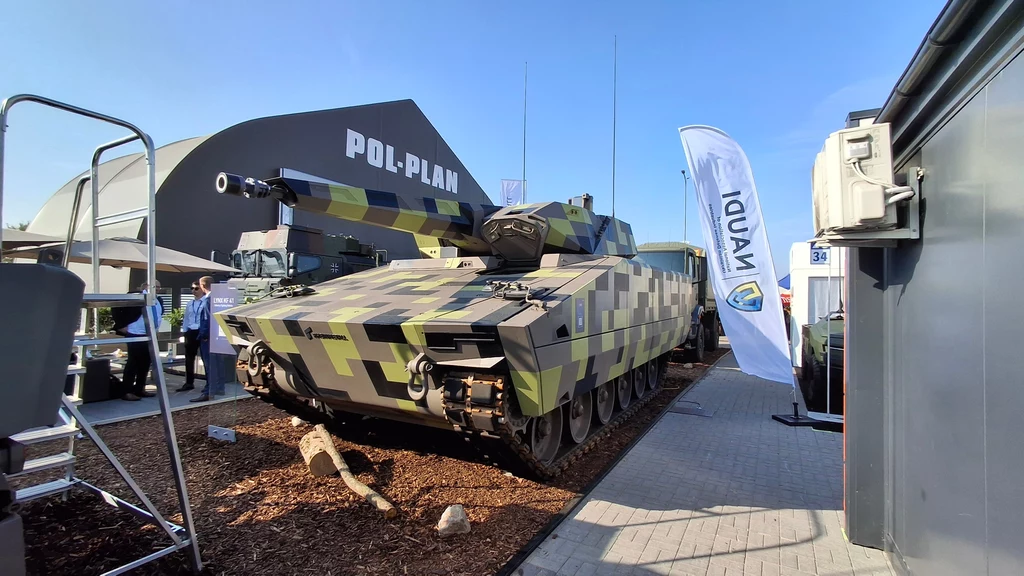 Wóz bojowy Lynx 41 na MSPO 2024