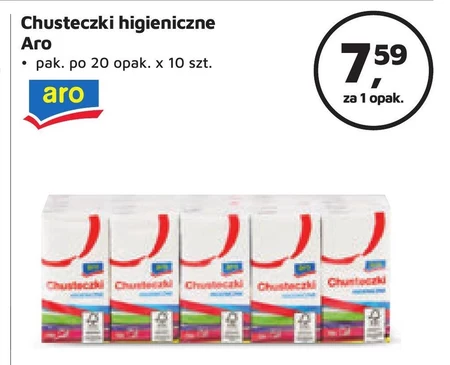 Chusteczki higieniczne Aro