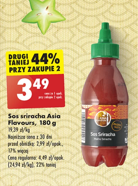 Sos sriracha Asia Flavours