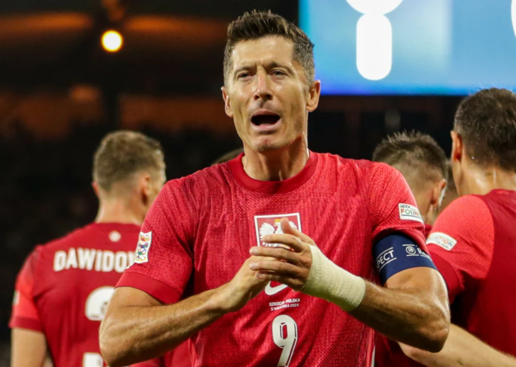 Kapitan reprezentacji Polski - Robert Lewandowski Kapitan reprezentacji Polski - Robert Lewandowski
