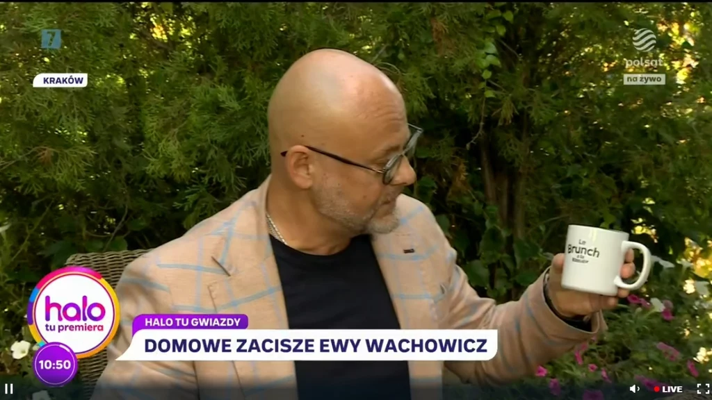 Ewa Wachowicz z mężem, Sławomirem Kowalewskim