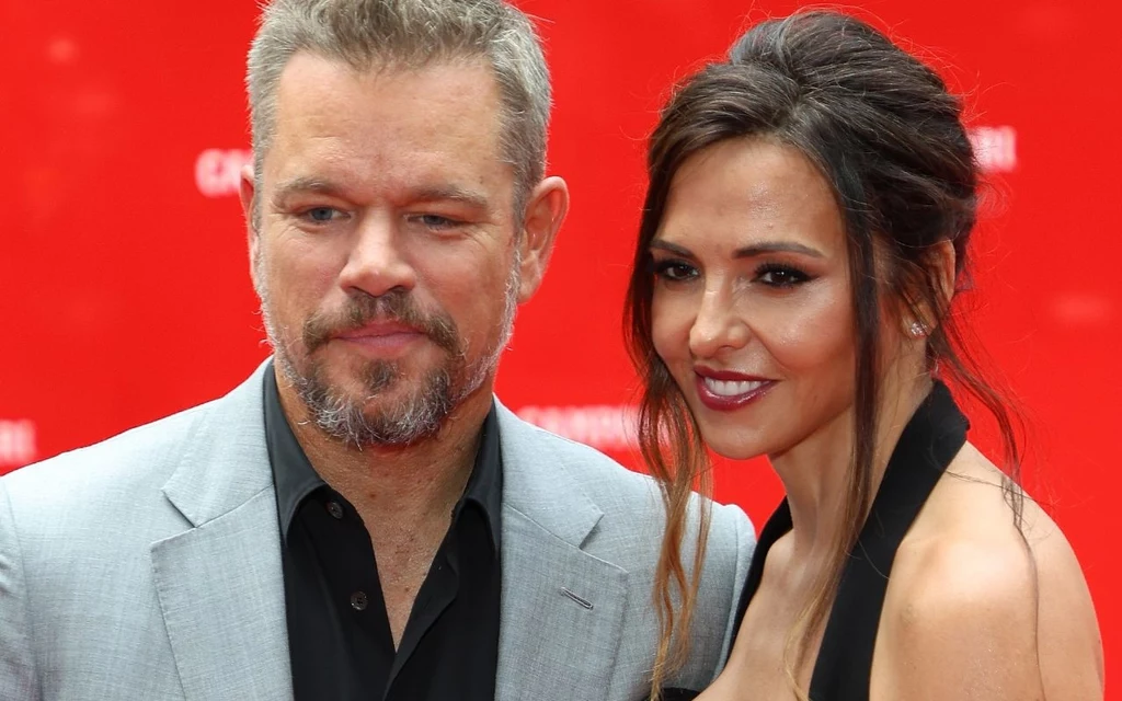 Matt Damon i Luciana Barroso