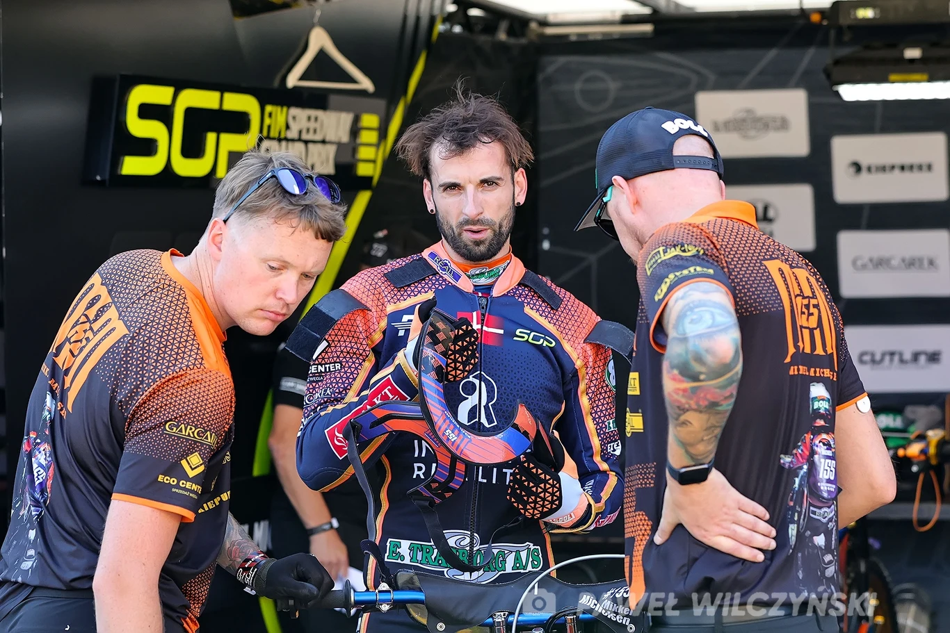 Mikkel Michelsen podczas Grand Prix Łotwy