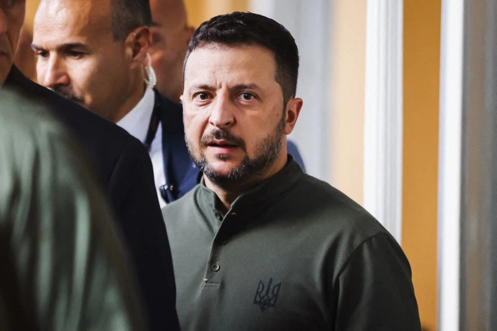 Wołodymyr Zełenski zapowiedział budowę podziemnych fabryk broni