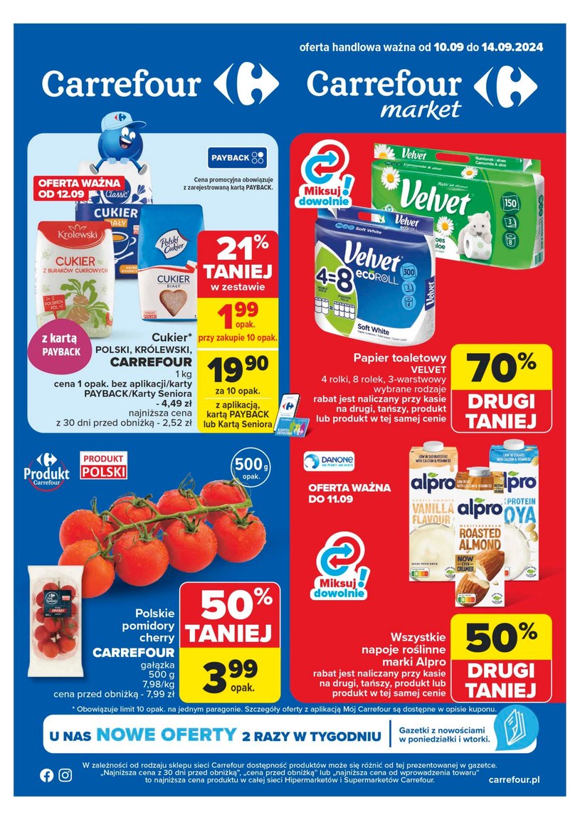 Gazetka promocyjna Carrefour - ważna od 10. 09. 2024 do 14. 09. 2024