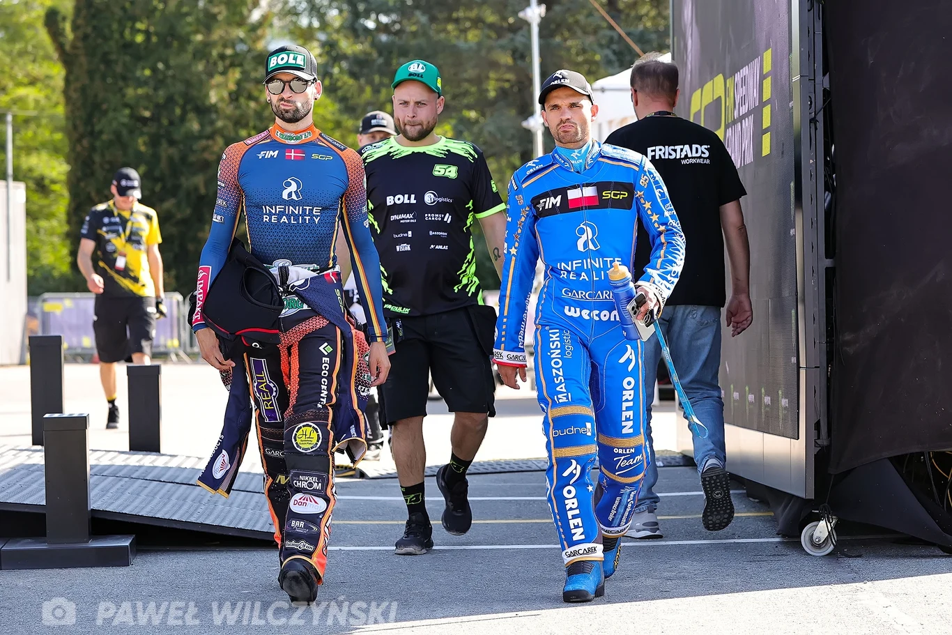 Mikkel Michelsen i Bartosz Zmarzlik.