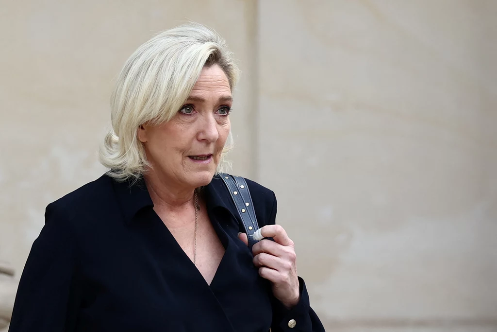 Marine Le Pen odniosła się do doniesień prasy Marine Le Pen odniosła się do doniesień prasy